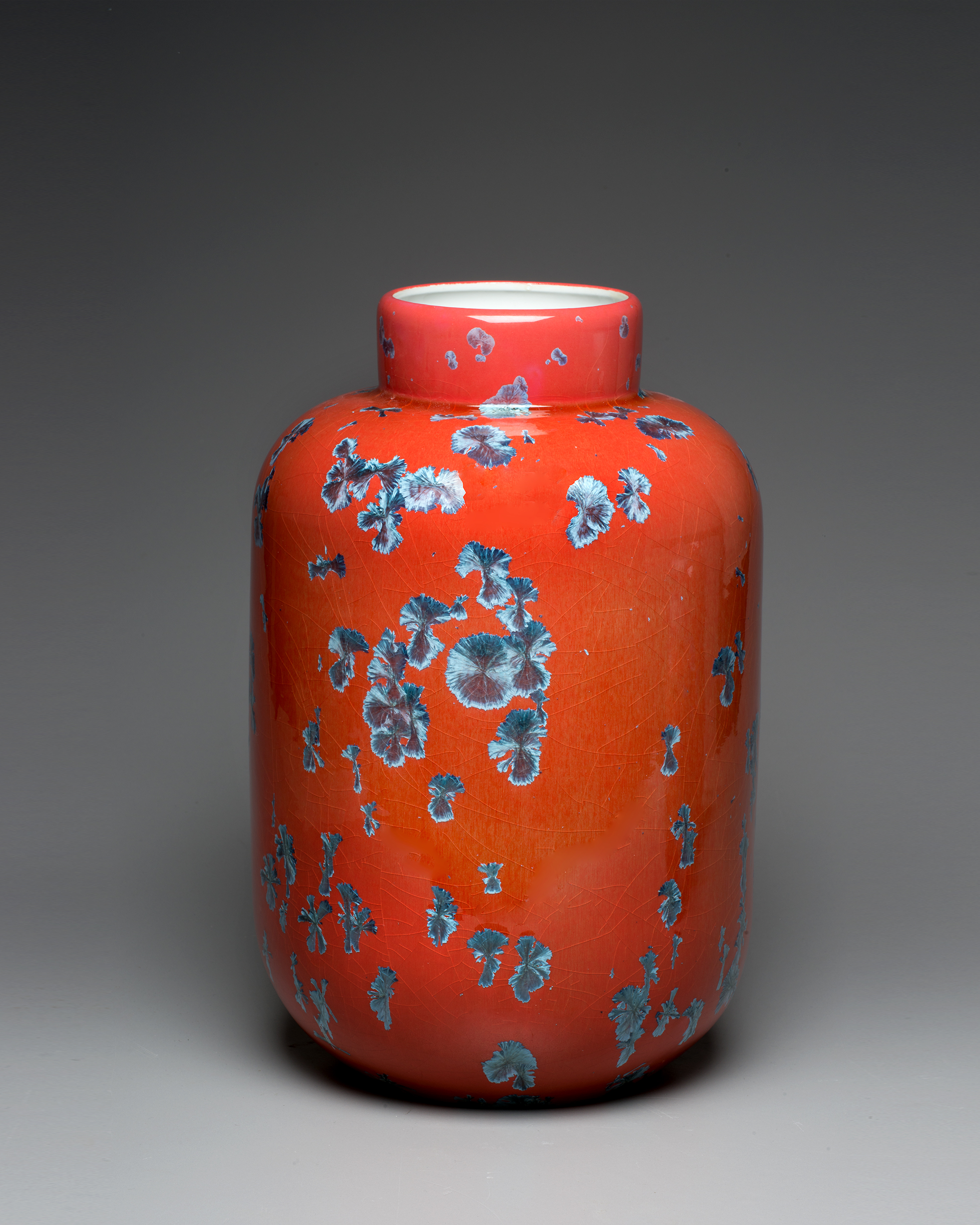 Milan Pekar_Crystalline Vases Red 2_Decorative_Studio Fenice_(1)