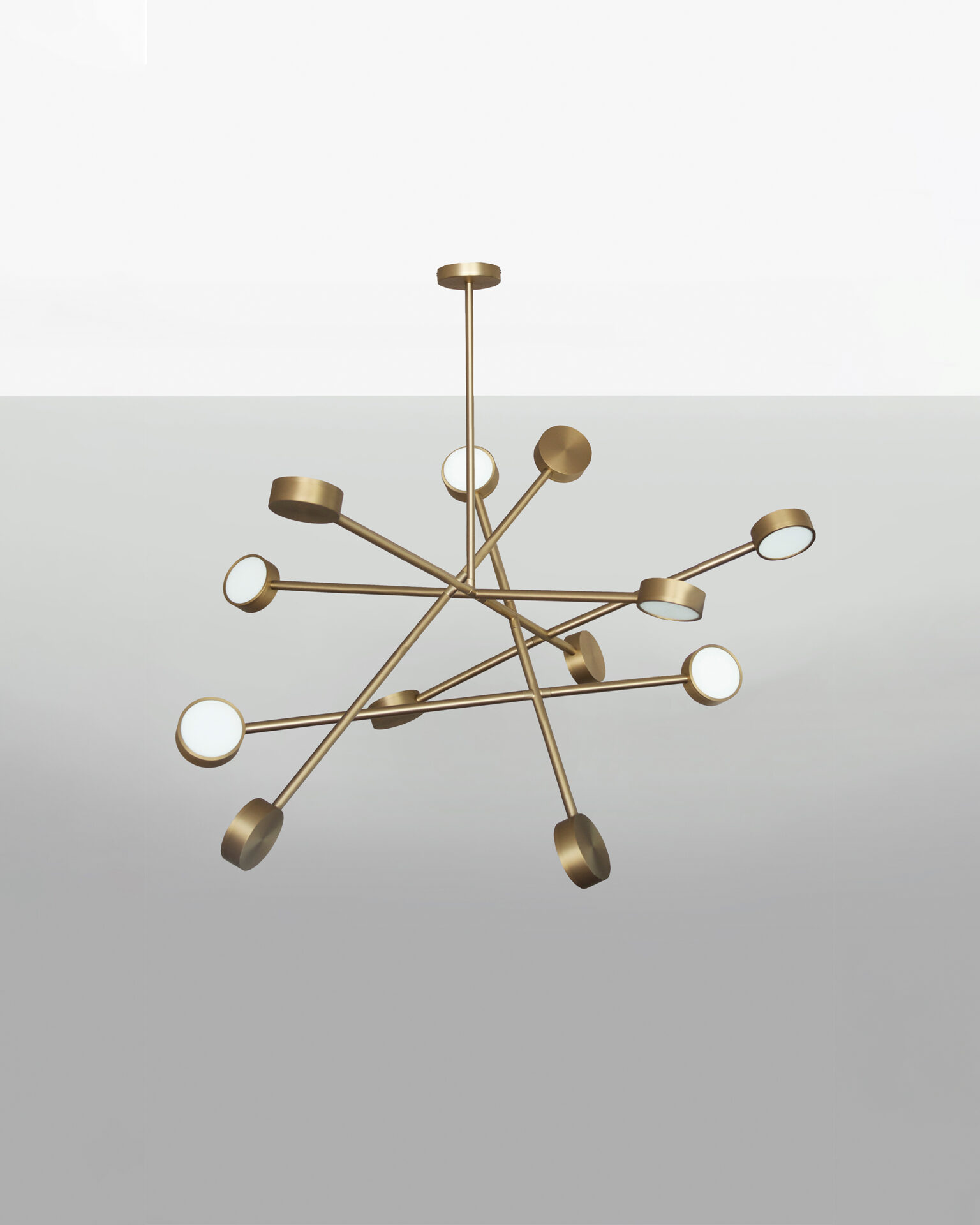 Square in Circle_Line Chaos Chandelier_Lighting_Studio fenice_ (2)