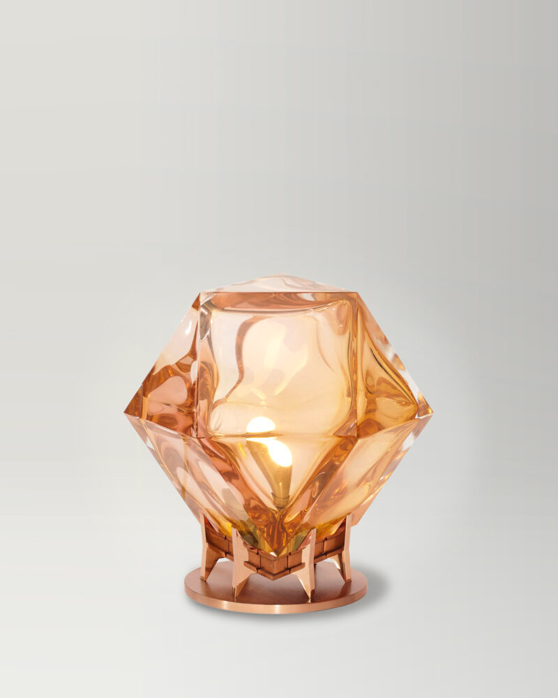 Gabriel Scott_Welles Double Blown Glass Table Lamp_Lighting_Studio Fenice_(1.)